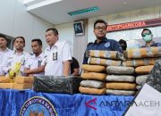 Aceh Musnahkan Narkoba, Catat Jumlah Kilogram Ini