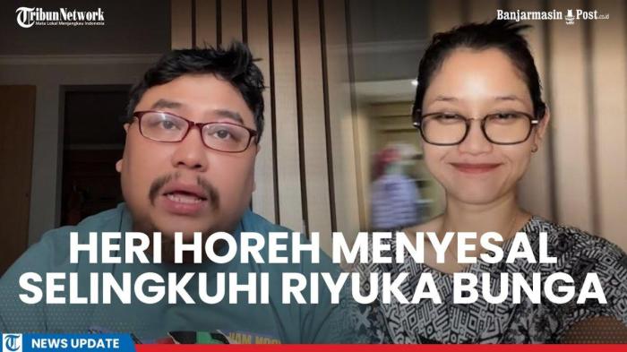 Kronologi kejadian Riyuka Bunga dan Heri Horeh