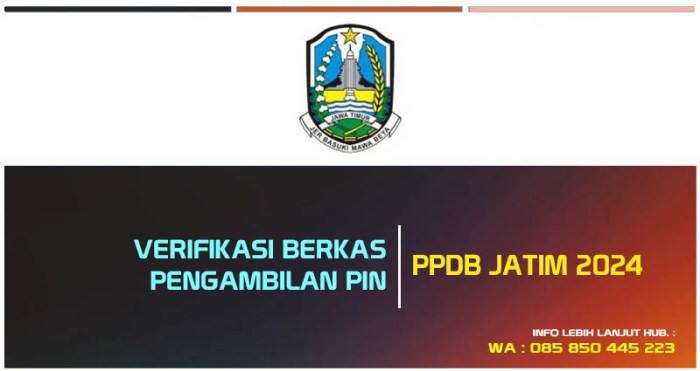 Verifikasi hasil SPMB Jatim tahap 1 2025 melalui online