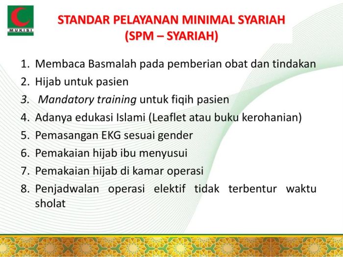 Standar pelayanan rumah sakit dalam penerapan kriteria rujukan