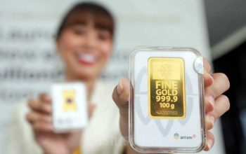 Fluktuasi harga emas akibat eskalasi konflik