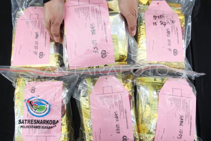 PENGUNGKAPAN KASUS PEREDARAN NARKOTIKA DI BALI | ANTARA Foto