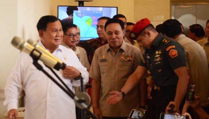 Tanggapan Prabowo soal Duet Panglima TNI dan Kapolri