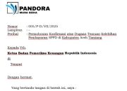 LSM PANDORA Surati BPK, Pertanyakan Dugaan Kelebihan Bayar SPPD ASN Aceh Tamiang