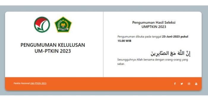Cara mendownload hasil ujian masuk perguruan tinggi UMP TKIN 2025 melalui aplikasi