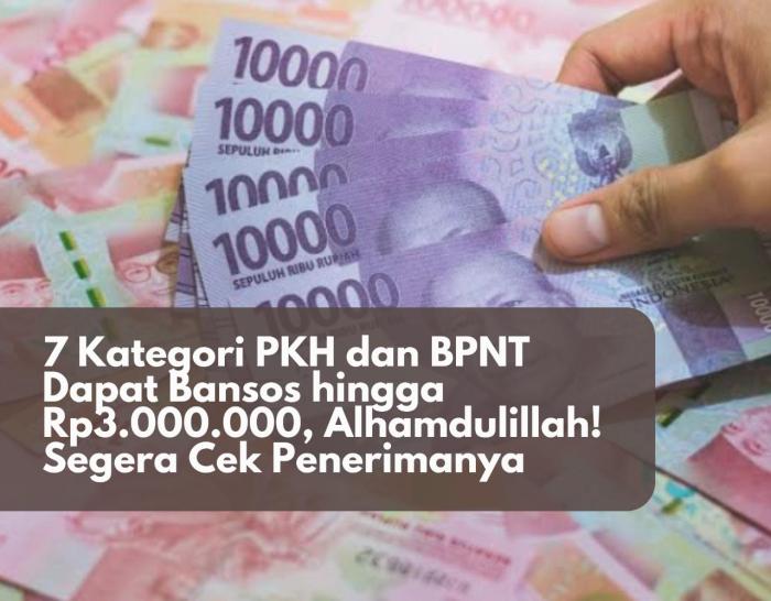Daftar nama penerima bansos pkh dan bpnt juli 2025 lengkap