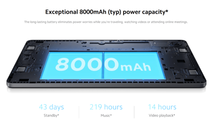 Ketahanan Baterai Redmi Pad 2 dan Waktu Pemakaian