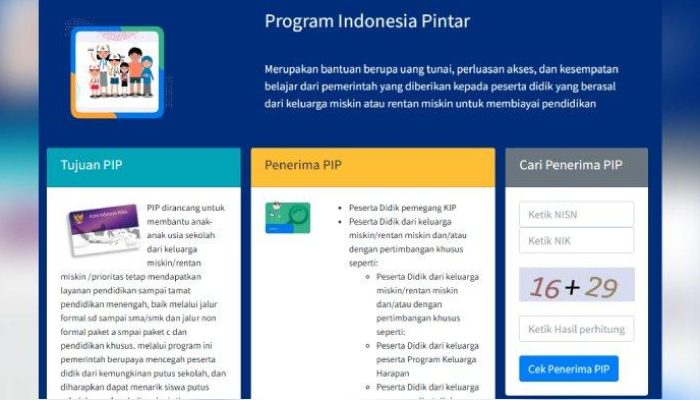 Cek Penerima Bantuan PIP 2025 Online Cara Mudah dan Cepat