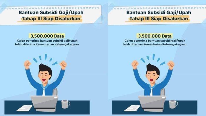 Bantuan Subsidi Upah Rp 1 Juta, Cek Status Penerima ...