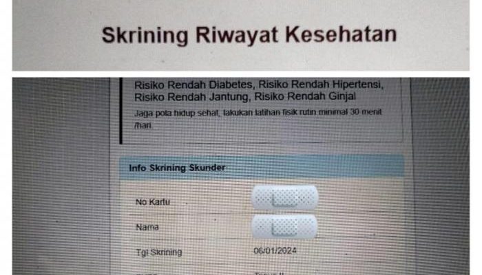 Jadwal dan Lokasi Skrining Kesehatan BPJS Kesehatan
