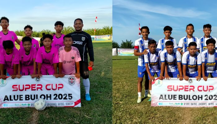 Rindu Damai FC Tantang Brond United di Final Super Cup Alue Buloh 2025