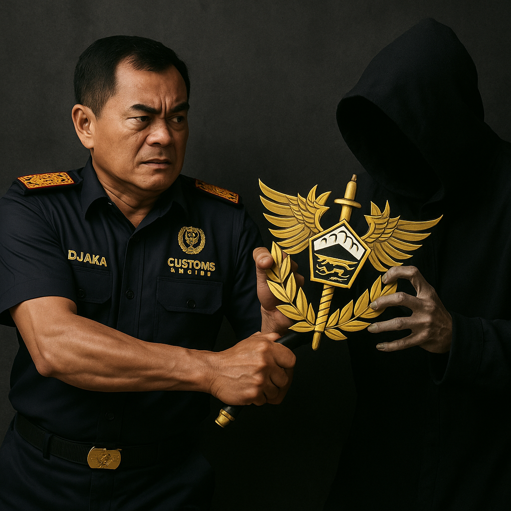 LSM Gadjah Puteh mendukung klarifikasi Dirjen Bea Cukai Letjen TNI Djaka Budhi Utama dan memperingatkan adanya dirjen bayangan serta kerajaan bawah tanah yang mengganggu reformasi kepabeanan.