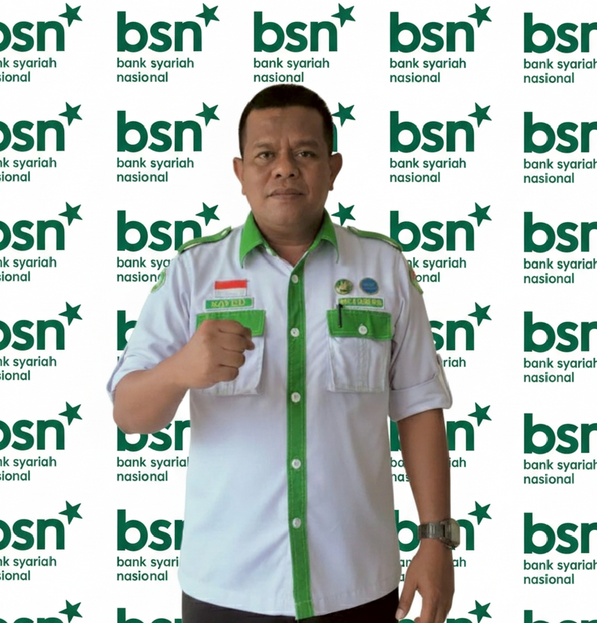 Logo Bank Syariah Nasional disambut dukungan dari LSM Gadjah Puteh di Aceh.