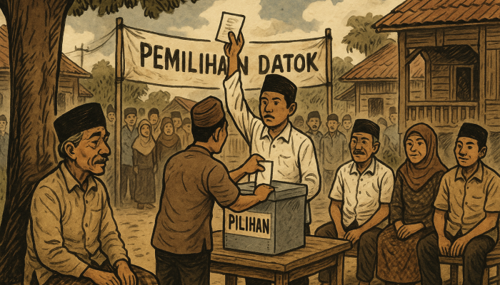 Pemilihan Langsung Datok: Cermin Retak di Balik Demokrasi Desa