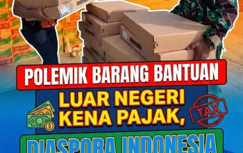 Tangkapan layar unggahan media sosial diaspora Indonesia di Singapura yang mengeluhkan bantuan kemanusiaan untuk korban bencana di Sumatra dikenakan pajak oleh Bea Cukai, memicu kritik Gadjah Puteh terhadap kebijakan pemajakan bantuan bencana