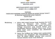 Gadjah Puteh Soroti Kejanggalan Data Bencana: Banyak Rumah Rusak Berat di Aceh Tamiang Diklaim Rusak Ringan, Diduga Ada Kepentingan Aparat Desa