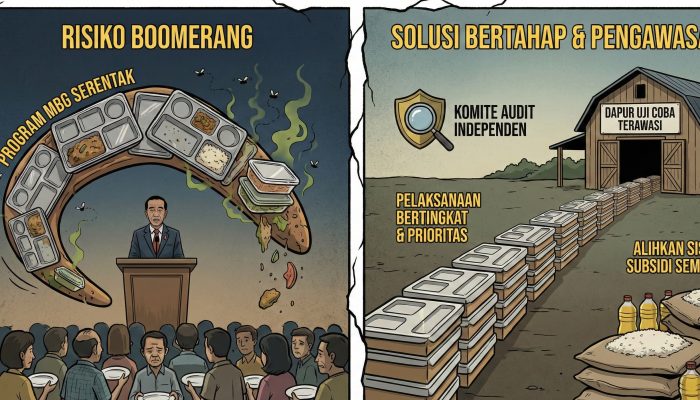 Gadjah Puteh: MBG Jangan Jadi “BOOMERANG” Bagi Presiden Wajib Bertahap, Wujudkan KOMITE Audit Pengawas dan Alihkan Anggaran Sisa Ke Subsidi Sembako