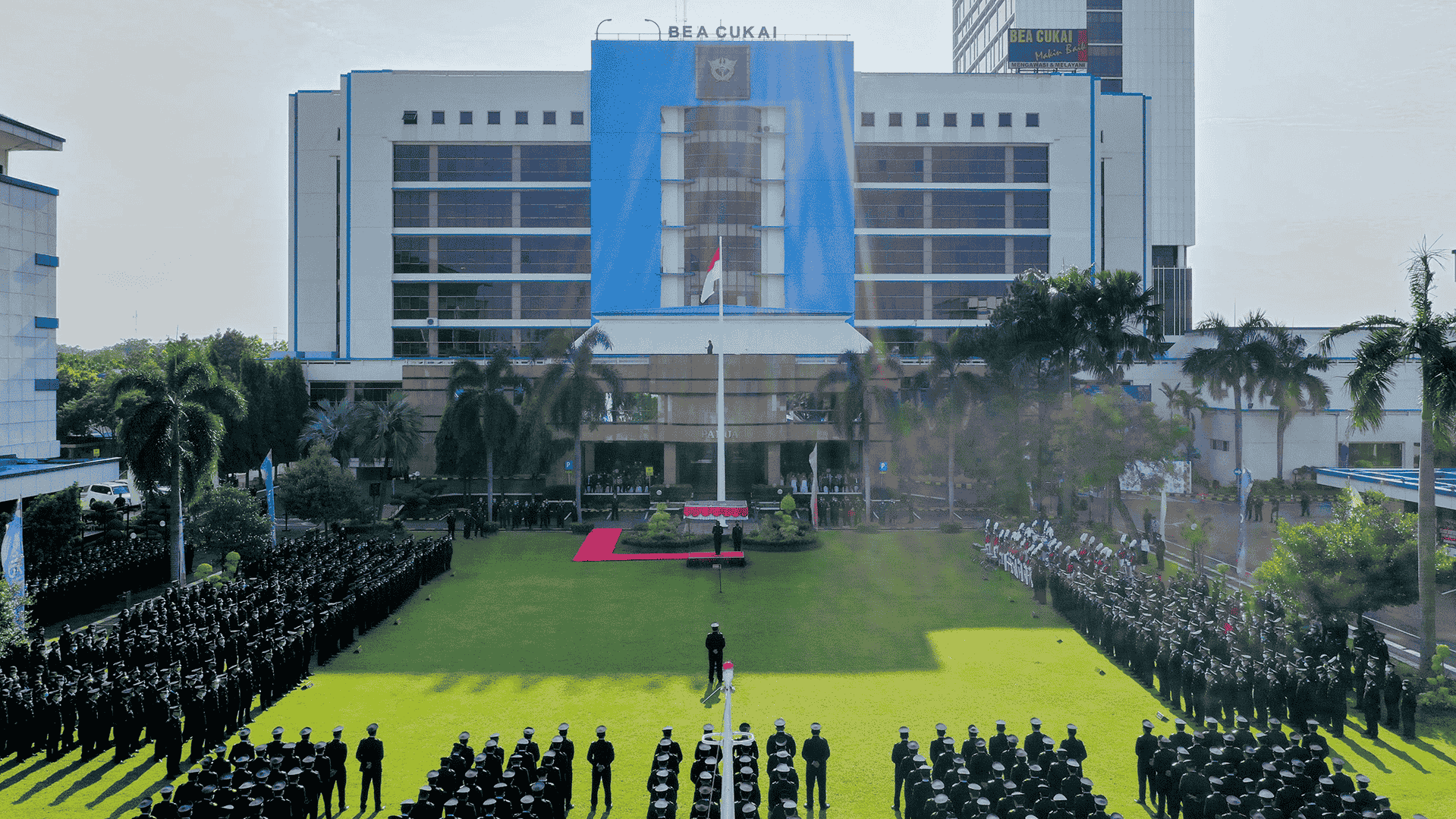 Ilustrasi operasi KPK di Kantor Pusat Bea Cukai Jakarta dengan penyegelan sejumlah ruangan terkait OTT