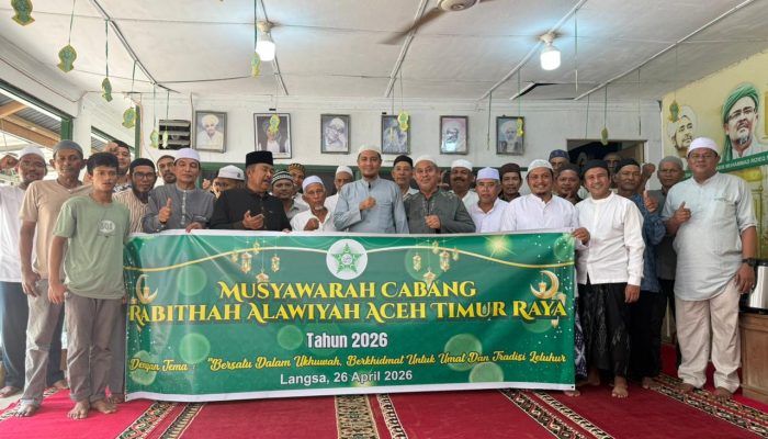 Rabithah Alawiyah Aceh Timur Raya Gelar Muscab di Langsa, Tetapkan Struktur Kepengurusan Baru