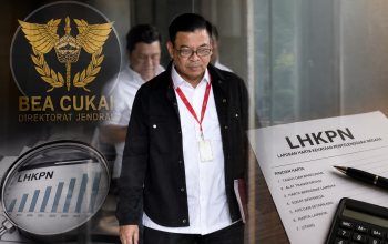 Ahmad Dedi dan data LHKPN yang menunjukkan perkembangan harta kekayaan selama berkarier di Direktorat Jenderal Bea dan Cukai.
