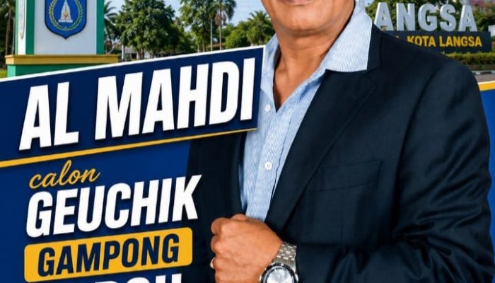 Al Mahdi Dinilai Layak Pimpin Gampong Baroh Langsa Lama, Nomor Urut 2 Usung Pengalaman dan Kedekatan dengan Warga