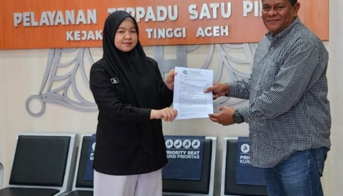 Gadjah Puteh Resmi Laporkan Dugaan Persoalan Pengelolaan Sumur Tua Migas Aceh Tamiang Ke Kejati Aceh
