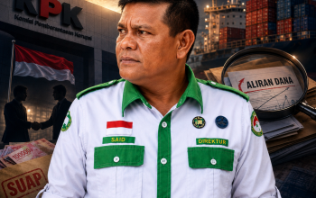 LSM Gadjah Puteh mendesak KPK segera menetapkan Ahmad Dedi alias Dedi Congor sebagai tersangka dalam perkara dugaan suap impor PT Blueray Cargo berdasarkan fakta yang terungkap di persidangan.