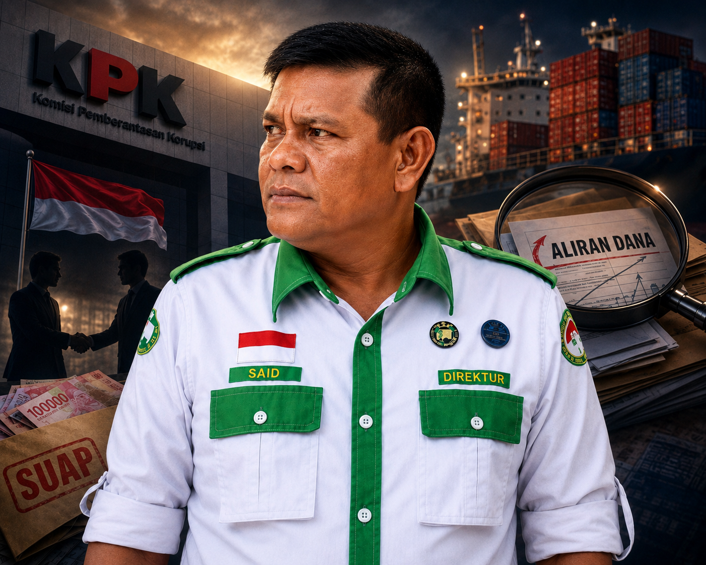 LSM Gadjah Puteh mendesak KPK segera menetapkan Ahmad Dedi alias Dedi Congor sebagai tersangka dalam perkara dugaan suap impor PT Blueray Cargo berdasarkan fakta yang terungkap di persidangan.