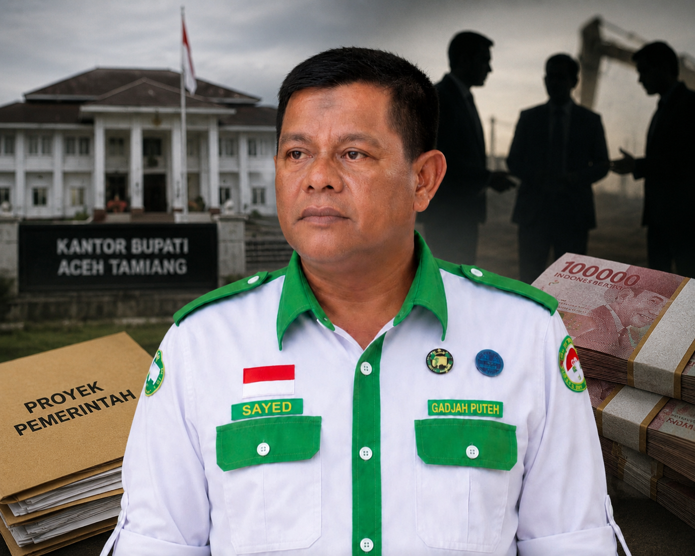 Direktur Eksekutif LSM Gadjah Puteh Sayed Zahirsyah Almahdaly menyoroti dugaan penguasaan proyek pemerintah di Kabupaten Aceh Tamiang serta mendorong transparansi pengadaan barang dan jasa.