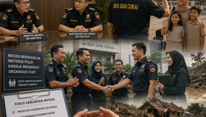 Gadjah Puteh Apresiasi Mutasi Bea Cukai, Prioritas Kedekatan Keluarga Dinilai Pulihkan Motivasi Pegawai