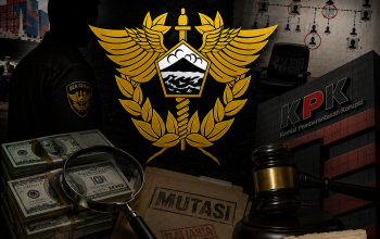 Ilustrasi pengembangan kasus Blueray Cargo yang menyoroti isu mutasi dan tata kelola jabatan di Bea Cukai setelah sejumlah pejabat dan unsur SDM diperiksa KPK.