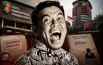 Ahmad Dedi alias Dedi Congor berstatus tersangka dalam perkara dugaan gratifikasi yang ditangani Kortastipidkor Polri, sementara KPK mendalami dugaan aliran dana Blueray Cargo