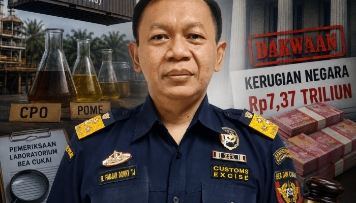 Eks Direktur Bea Cukai Didakwa di Kasus Korupsi Ekspor CPO, Negara Disebut Rugi Rp7,37 Triliun