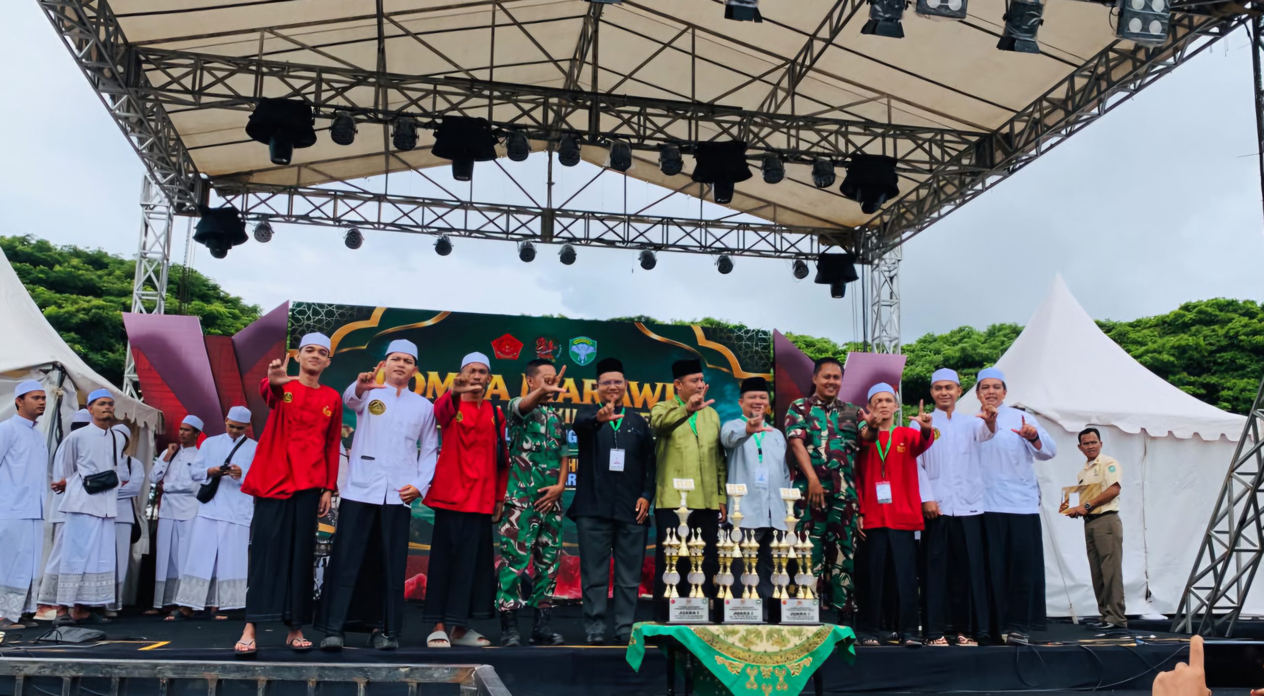 Hadrah Ben Hood Langsa meraih Juara 1 Lomba Hadrah Pangdam IM Cup se-Aceh 2026 mewakili Kodim 0104/Aceh Timur