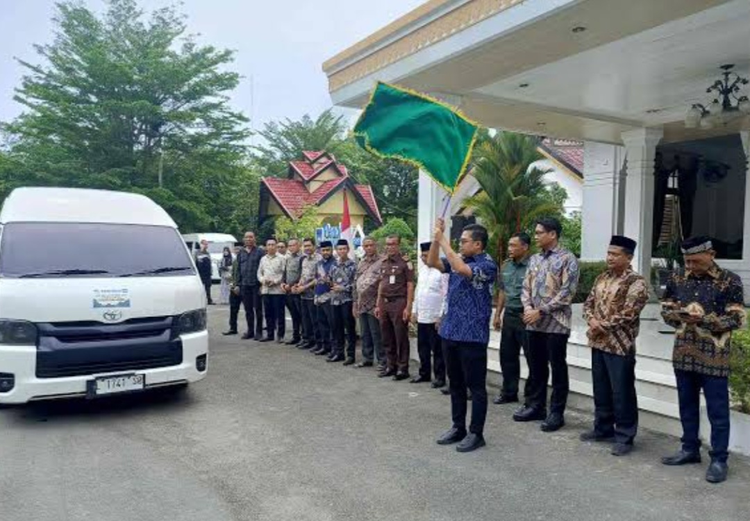 Plt Kepala Dinas Syariat Islam Kota Langsa Syamsul Bahri menjelaskan perkembangan bonus kafilah MTQ yang diusulkan dalam perubahan anggaran 2026