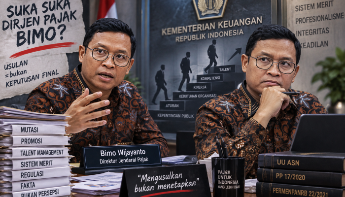 Suka-Suka Dirjen Pajak Bimo