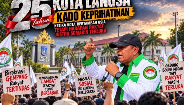 Langsa Genap 25 Tahun, Gadjah Puteh Beri Kado Keprihatinan: Jangan Bangga pada Seremoni, Rakyat Butuh Bukti!