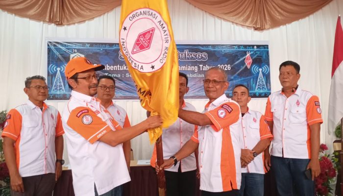 Saiful Alam Pimpin ORARI Aceh Tamiang, Perkuat Komunikasi dan Informasi Kebencanaan