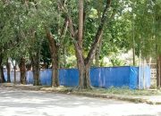 Taman Bambu Runcing Langsa Diselimuti Terpal Biru, Proyek Apa yang Sedang Dikerjakan?
